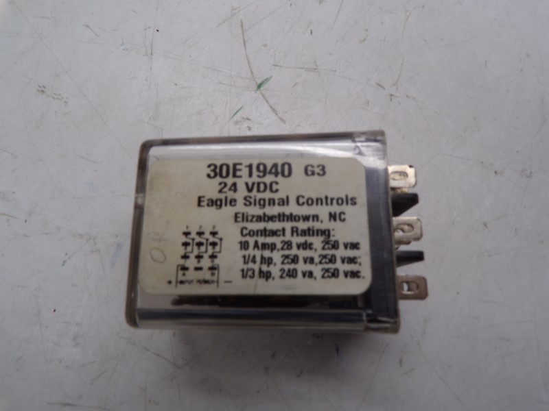 EAGLE SIGNAL CONTROLS 30E1940 24VDC 10A NSNP