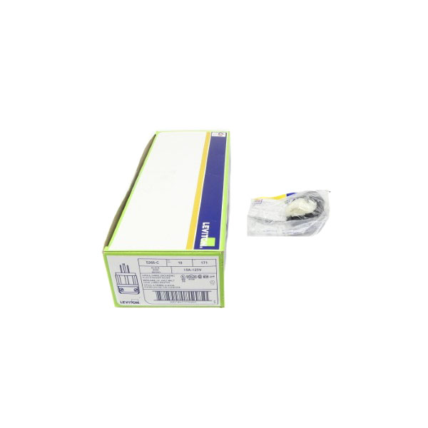 LEVITON 5266-C 125V 15A (PKG OF 10) NSMP