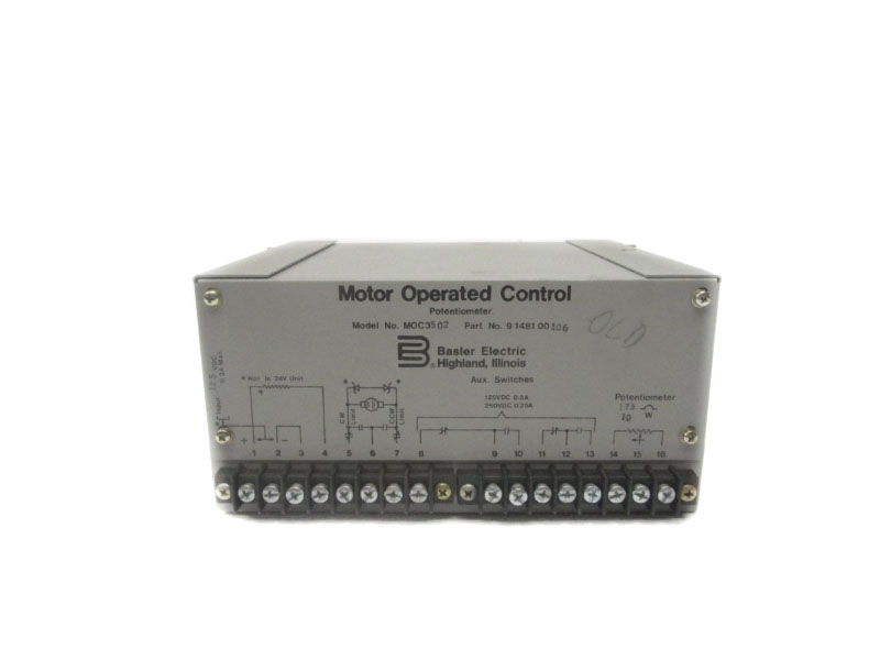 BASLER ELECTRIC 9148100106 MOC3502 250VDC 0.25A UNMP | eBay