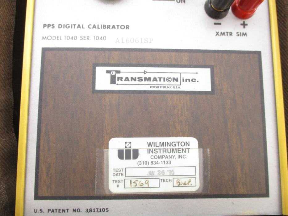 TRANSMATION 1040 (AS PICTURED) UNMP