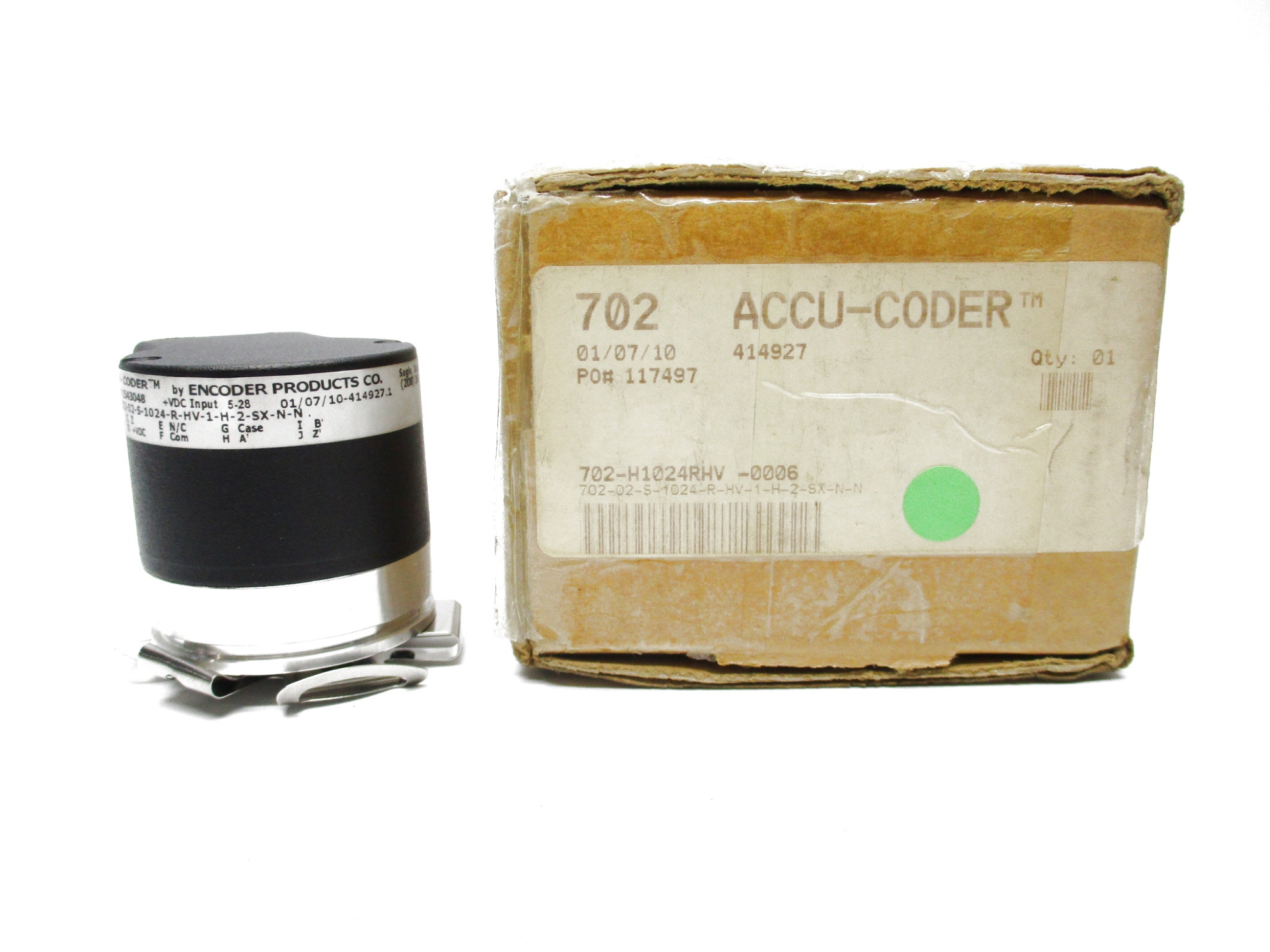 ACCU-CODER 702-02-S-1024-R-HV-1-H-2-SX-N-N NSMP