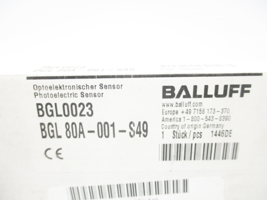 BALLUFF BGL80A-001-S49 BGL0023 10-30VDC NSMP