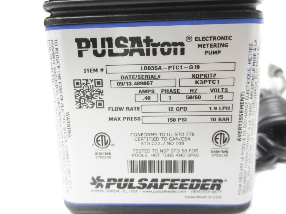 PULSATRON LD03SA-PTC1-G19 NSMP