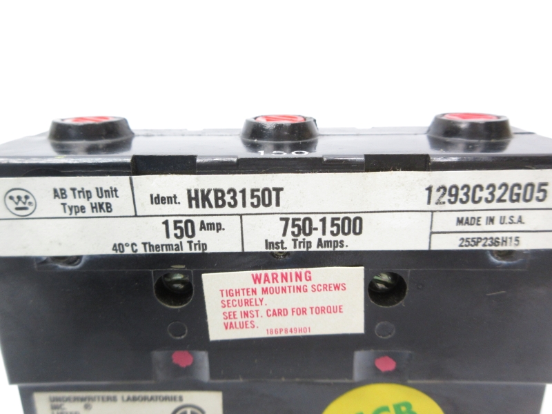 WESTINGHOUSE HKB3150T 150A UNMP