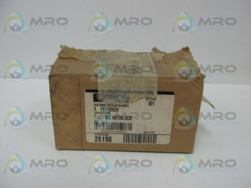 HOFFMAN A-EK115 ELECTRICAL INTERLOCK SWITCH *NEW IN BOX*
