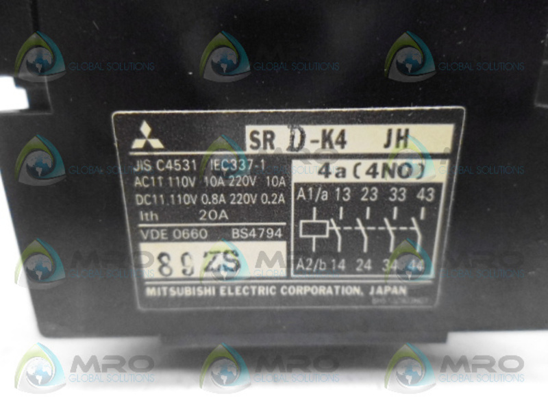 Mitsubishi SRD-K4 Schütz NSNP - Bild 4 von 4