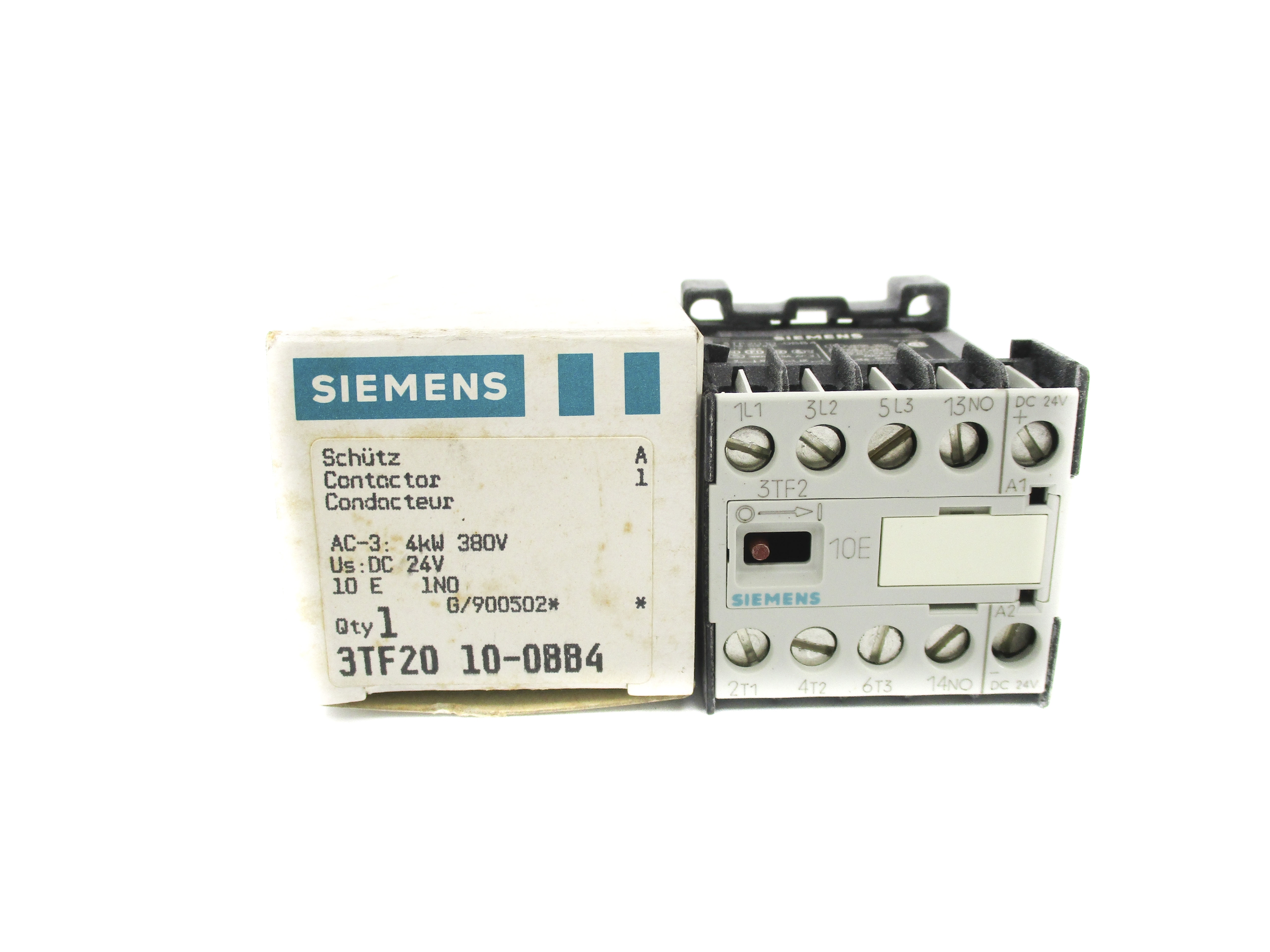 NEW Siemens 3TF2010-0BB4 3TF20100BB4 Contactor DC24V 