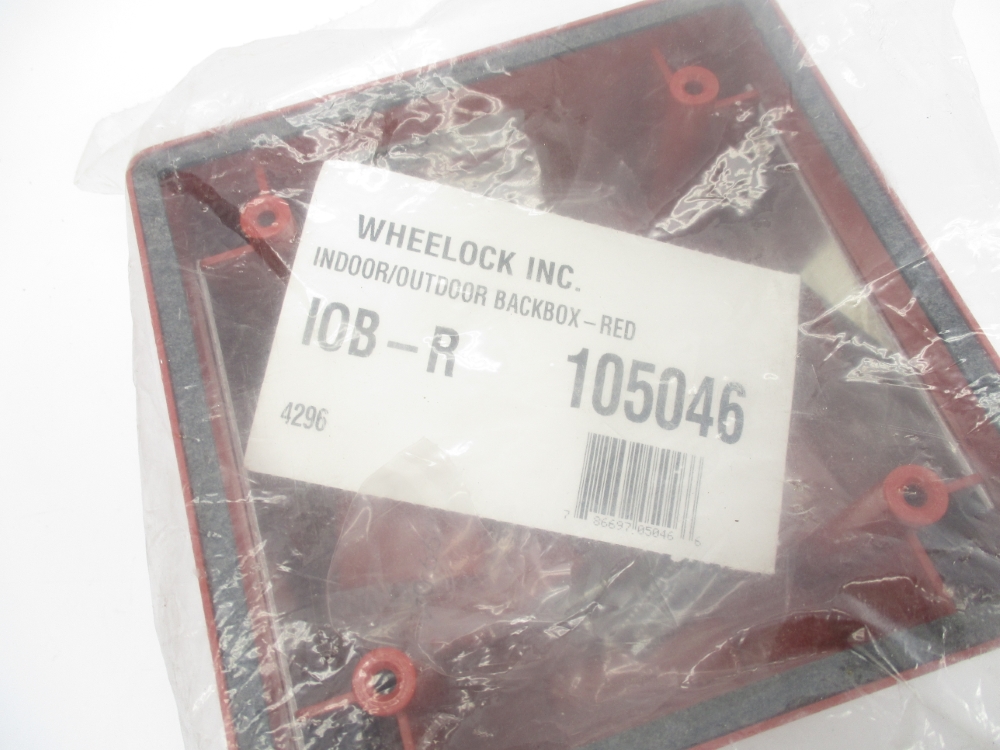 New Wheelock Indoor Outdoor Back Box 10B-R 105046 
