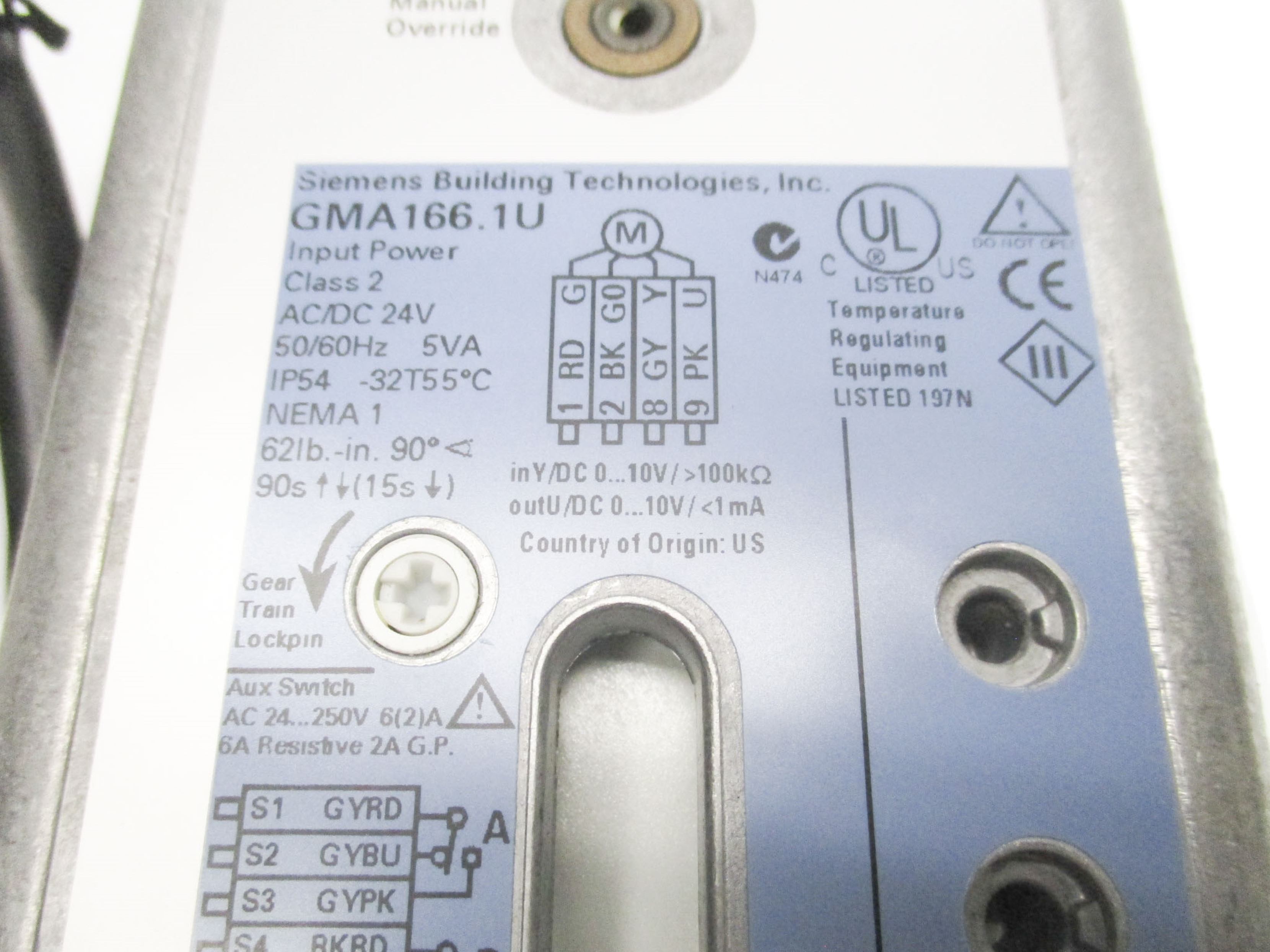 SIEMENS GMA166.1U NSMP - Bild 4 von 5