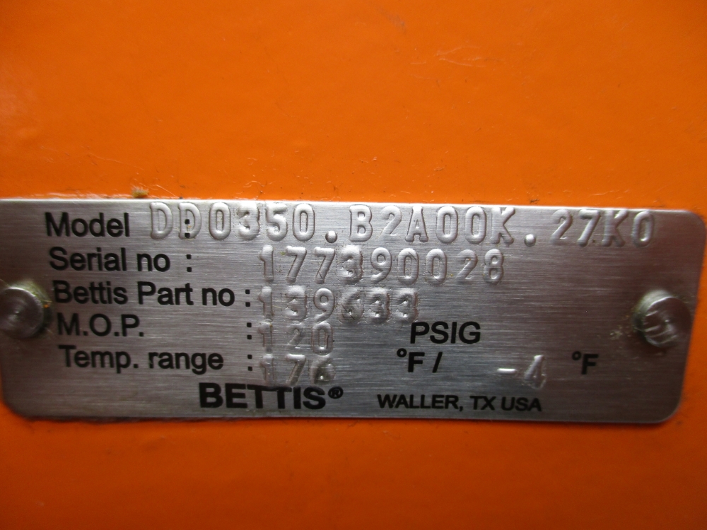 Details about   BETTIS MODEL DD0350.BSA00K.27K0 PART#139633 *NEW OUT OF THE BOX* 