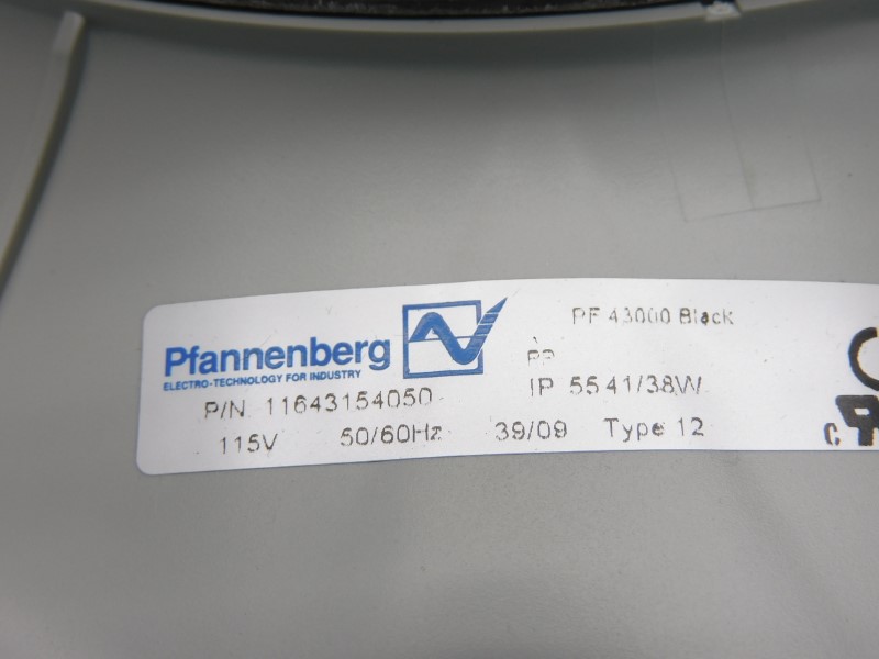 Pfannenberg PF43000 11643154050 115V NSMP - Bild 3 von 4