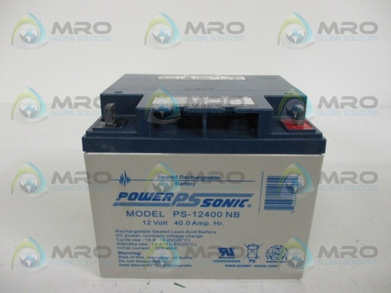 POWER SONIC PS-12400 NB BATTERY REPLACEMENT * NEW NO BOX * | EBay