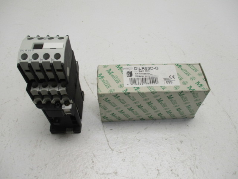 24 VDC Coil Used Klockner Moeller Contactor DIL EM4-G Warranty 
