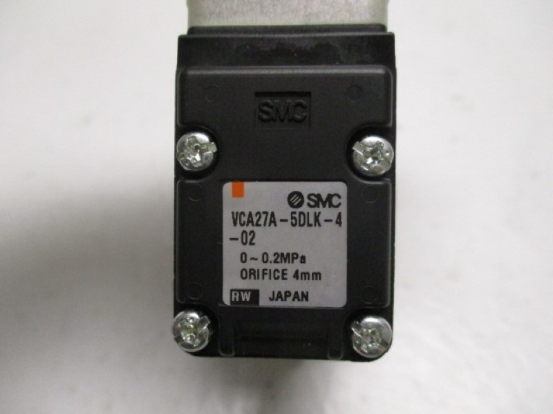 SMC VCA27A-5DLK-4-02 SOLENOID VALVE 24VDC * USED * | eBay