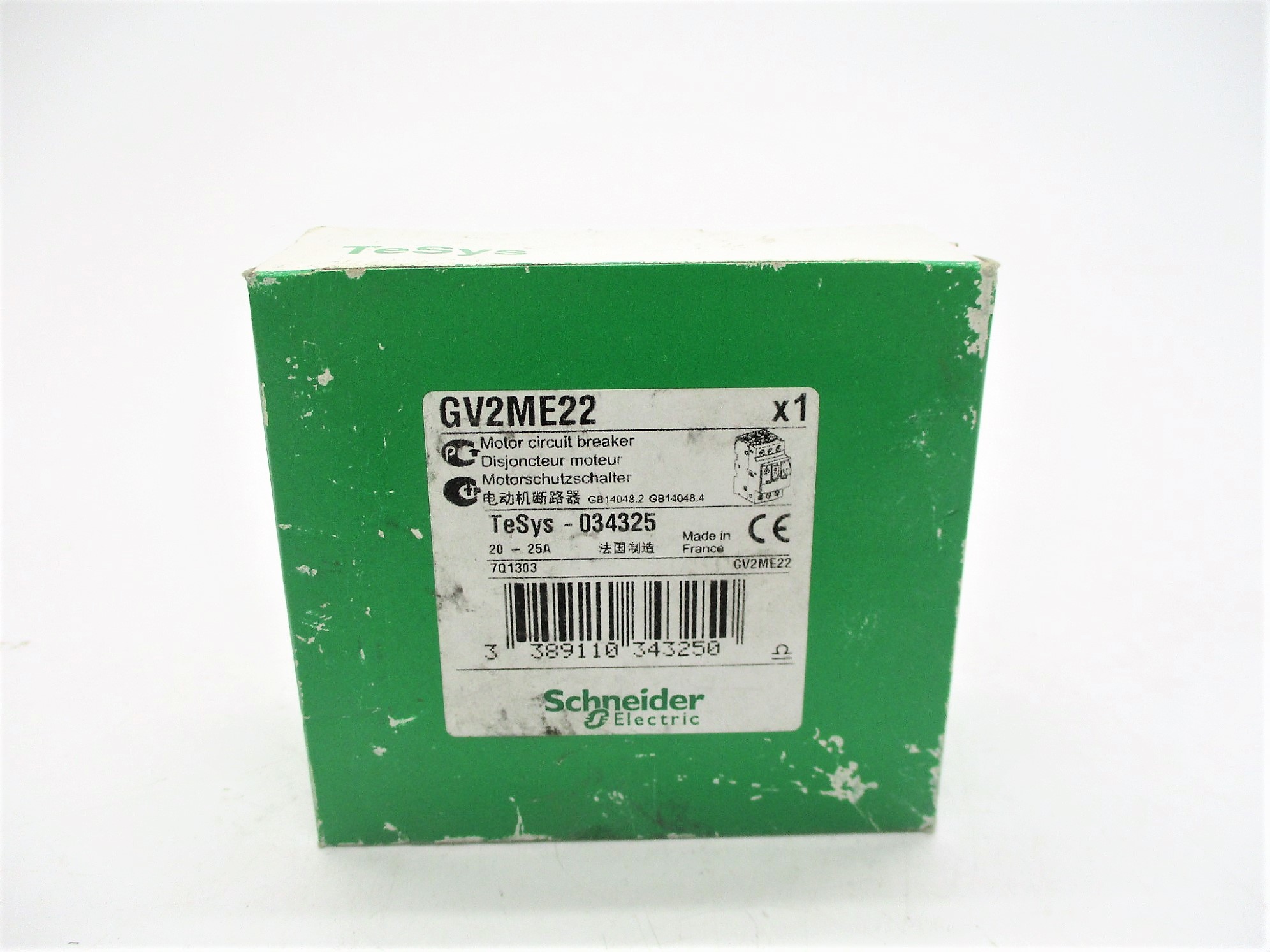 Comprar DISYUNTOR MAGNETOTERMICO 20-25A ref. GV2ME22 precio 65,57